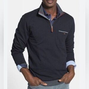 Men's Ted Baker London Bevyhil' Half Zip Pullover Sz 2